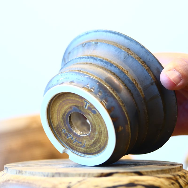 たけろうポット/ シマ / テツ no.407-31 | 芽の巣山