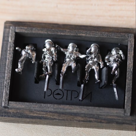 POTPIA / ON THIS SMALL PLANET (Metallic) / 5体 SET BOX  no.727/4