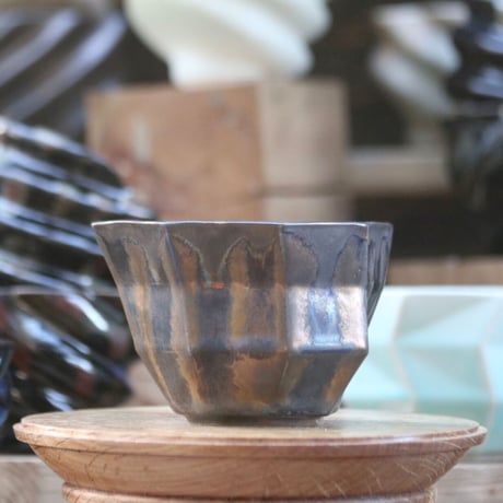 P&A ceramic ware / polygon pot 　no.108-90