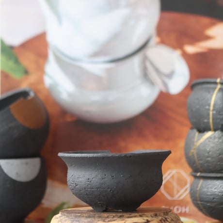 N/OH / コロ鉢 / N-Black + Moon / SS   no.1103-103