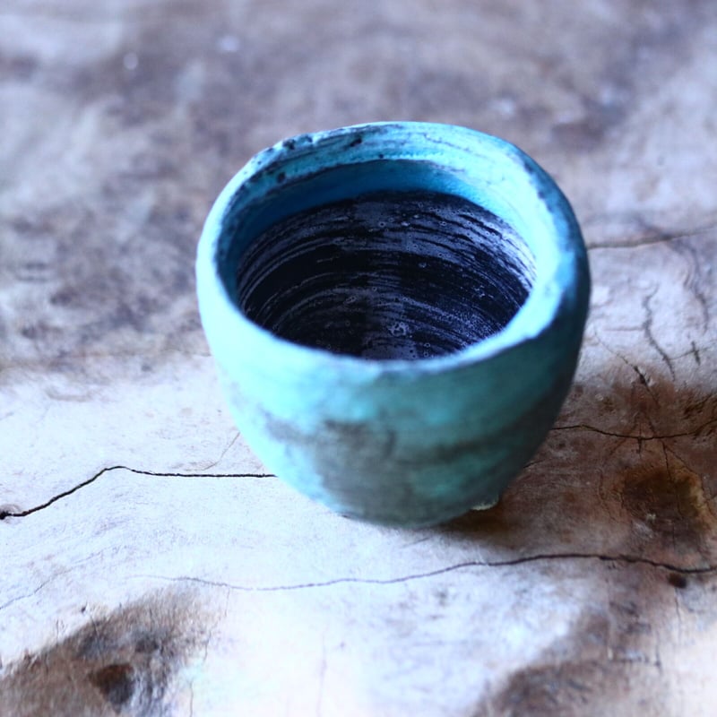 joint pot 安西桂 × 安西岳郎 親子鉢〝土の子″ デン SS n