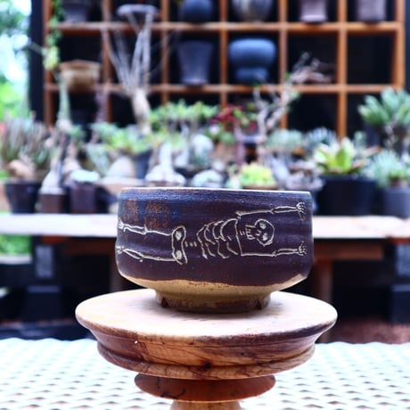 Andrew  Gemrich  〝calavera″   /   humanity pot     no.509