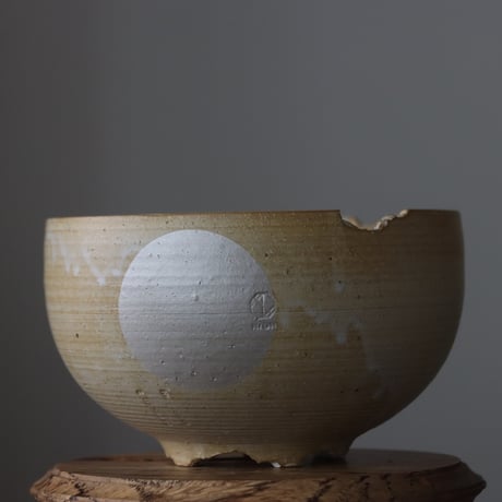 N/OH / コロ鉢 / Ocher + Moon / S   no.728-56