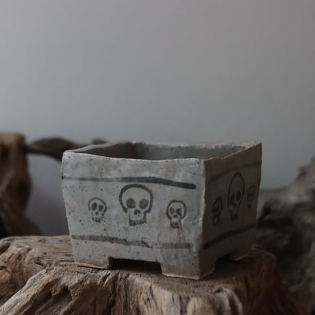 Andrew Gemrich〝CALAVERA″ / humanity pot  no.920-C17
