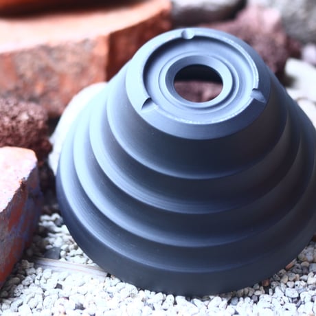 Yuta  Uchida 〝black  clay″   /   humanity pot       no.510-15