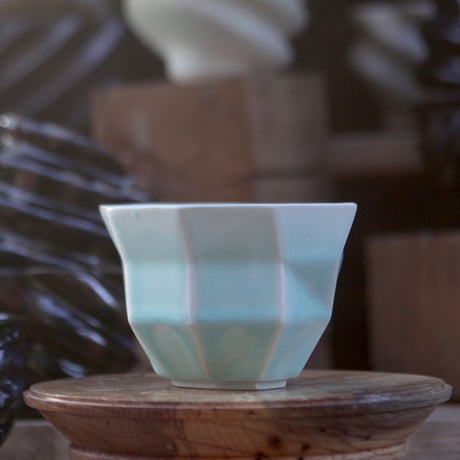 P&A ceramic ware / polygon pot 　no.108-99