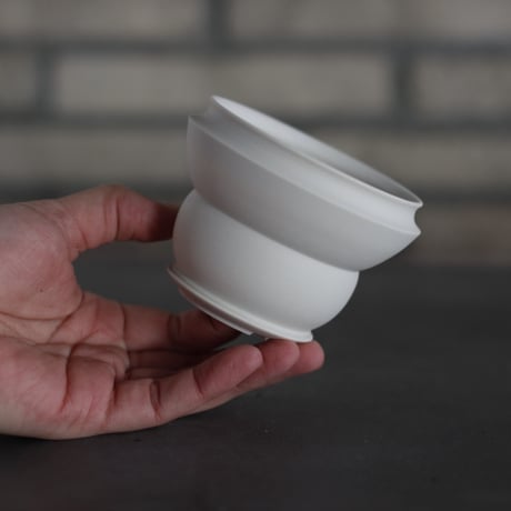 takero pot / 白 (3号)  no.201-72