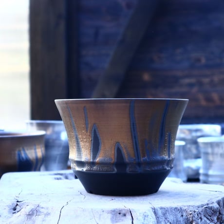 Yuta  Uchida 〝gold  rust″    /   humanity pot      no.11753