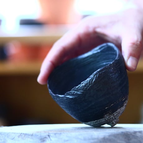 joint pot   安西桂   ×   安西岳郎   親子鉢〝土の子″ M   no.1018-29