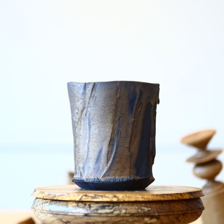 Kaori Ono〝bronze″ / humanity pot    no521-O25