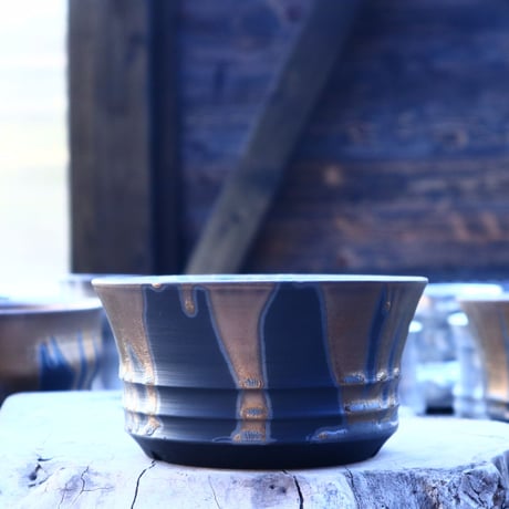 Yuta  Uchida 〝gold  rust″    /   humanity pot      no.11750
