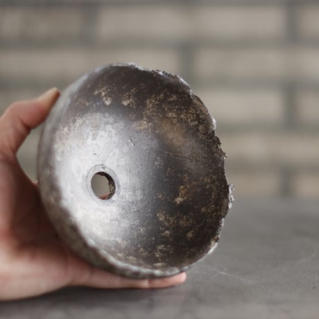 TAKERO POT / Chigiri / Shirosabi (浅鉢)/ LL (4.5号) no.928-23