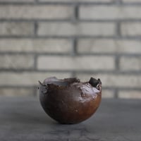 たけろうポット/ 角鉢 / ムシクイ / テツサビ / L no.1006-55 | 芽の巣山