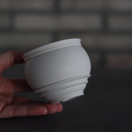 takero pot / 白 (3号)  no.201-64