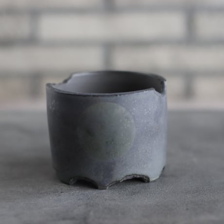 N/OH / コロ鉢 / Green + Moon / SS (3.5号)   no.503-369