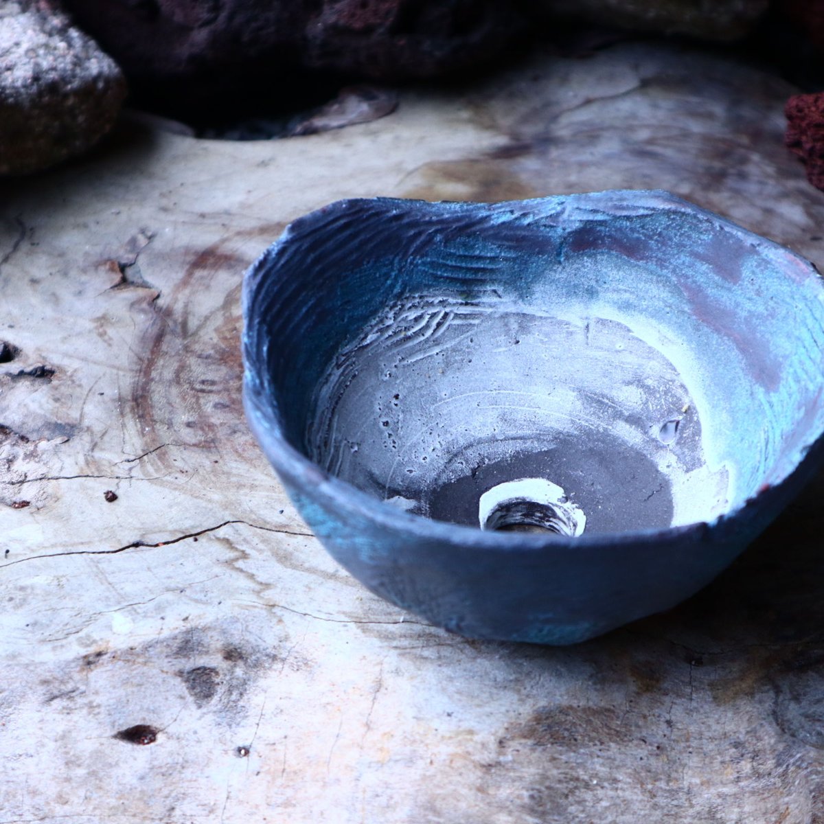 安西桂 〝土の子″ 鉢 no.31571 | 芽の巣山