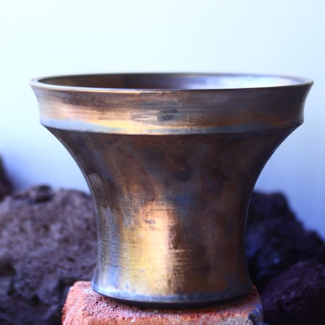 Yuta  Uchida 〝gold  rust″   /   humanity pot       no.42541