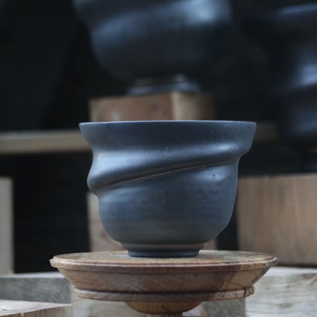 P&A ceramic ware / rasen pot / M   no.108-133