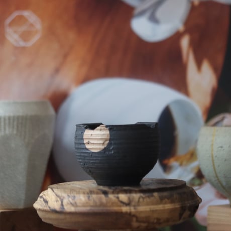 N/OH / コロ鉢 / N-Black + Moon / XS   no.1110-42