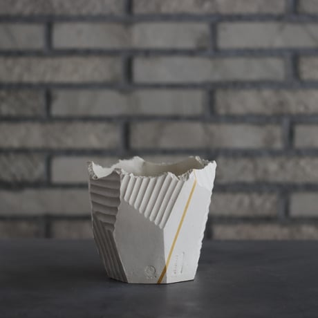 N/OH / 応-OU- / White＋Moon / S (4号)   no.215-54