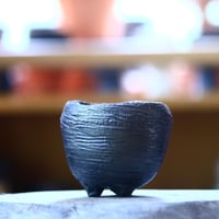 joint pot   安西桂   ×   安西岳郎   親子鉢〝土の子″ S   no.1018-26