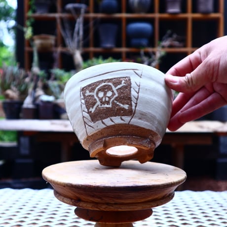 Andrew  Gemrich  〝calavera″   /   humanity pot     no.508