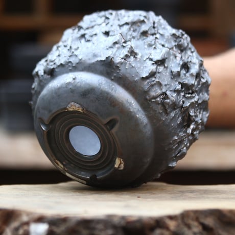 Yuta  Uchida 〝black  rust″ / humanity pot   no.32414