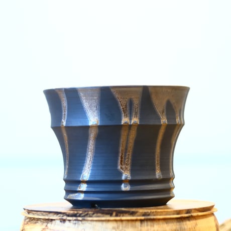 Yuta Uchida / gold glaze / humanity pot    no.1231-43