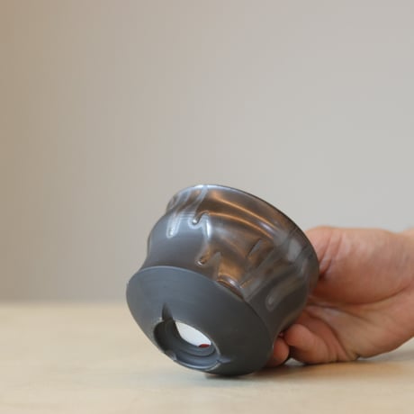 Yuta Uchida / black glaze (2.5号鉢)  no.330-12
