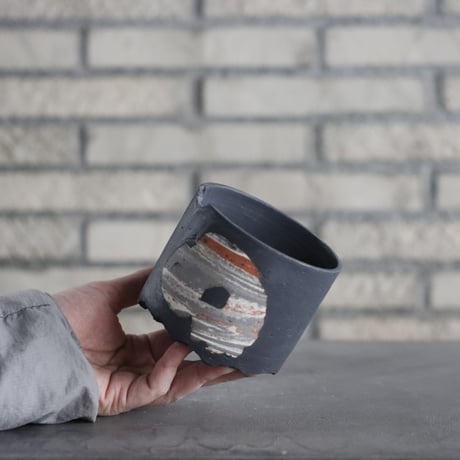 N/OH 芽の巣山別注 / コロ鉢 / MARBLE N/OBLE / Strokes / SS (3.5号)   no.215-106