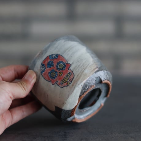 Andrew Gemrich / Calavera / humanity pot (3.5号)  no.824-14