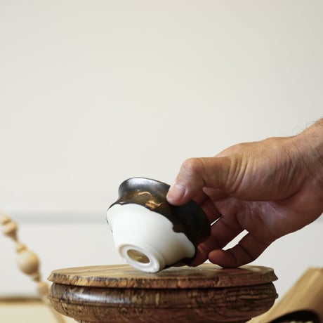 Kazuhiro Arima〝silk″ / humanity pot    no507-85