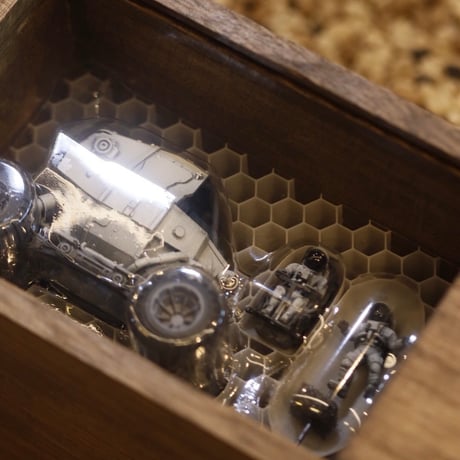 POTPIA｜ON THIS SMALL PLANET / 車+3体SET BOX  no.524-1