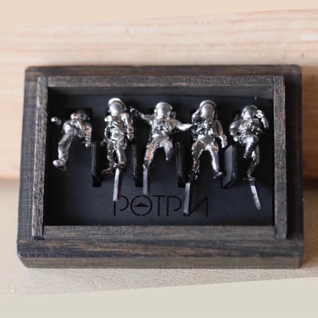 POTPIA / ON THIS SMALL PLANET (Metallic) / 5体 SET BOX  no.727/4