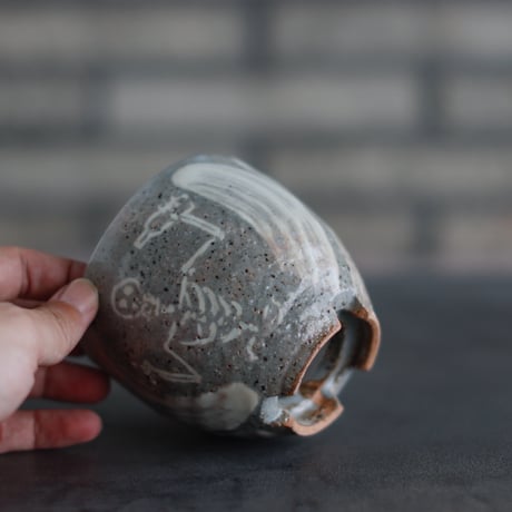 Andrew Gemrich / Calavera / humanity pot (3号)  no.824-19