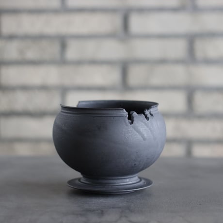 TAKERO POT / スミクロ /(4.5号) no.1116-7
