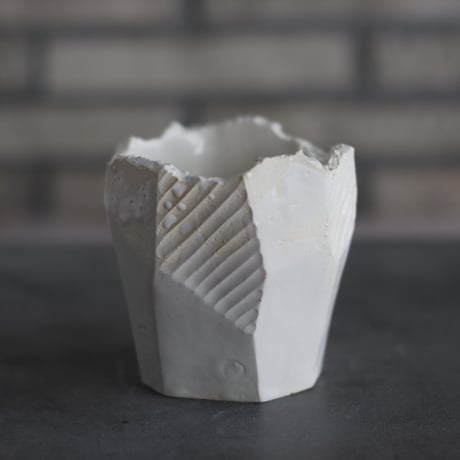 N/OH / 澪標-Strokes / White ×  White / SS (3.5号)  no.503-245