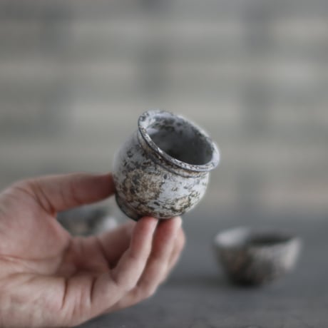 TAKERO POT / Shirosabi 3pieces  (2号)   no.803-122