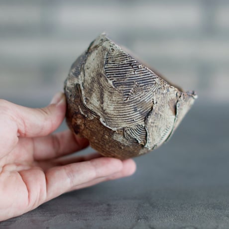Masato Akutsu / graffito / humanity pot (2.5号)  no.824-48