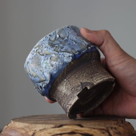 Masato Akutsu〝graffito″ / humanity pot    no.609-83