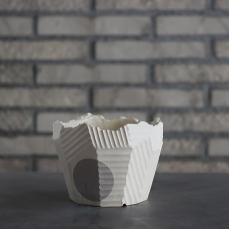 N/OH / 応-OU- / White＋Moon / S (5号)   no.215-52