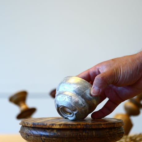 Yuta Uchida〝silver rust″ / humanity pot    no514-U89