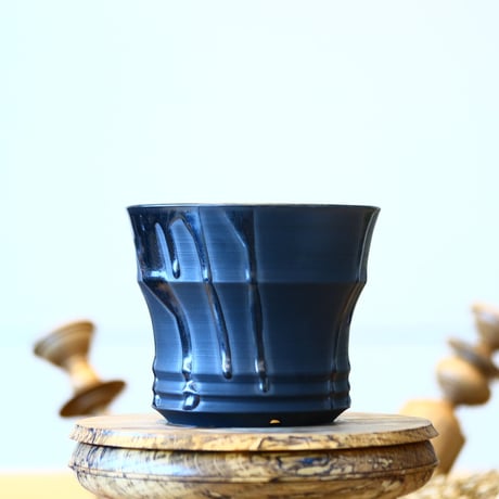 Yuta Uchida〝black glaze″ / humanity pot    no514-U20