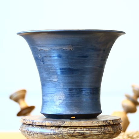 Yuta Uchida〝gold glaze″ / humanity pot    no514-U36