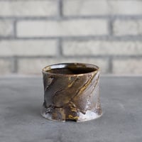 Masato Akutsu / brown glaze / humanity (2.5号)  no.517-105