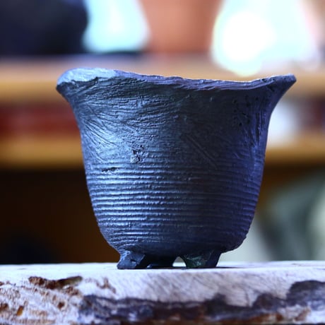 joint pot   安西桂   ×   安西岳郎   親子鉢〝土の子″  M  no.82354