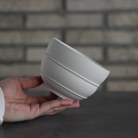 takero pot / 白 (4号)  no.201-18