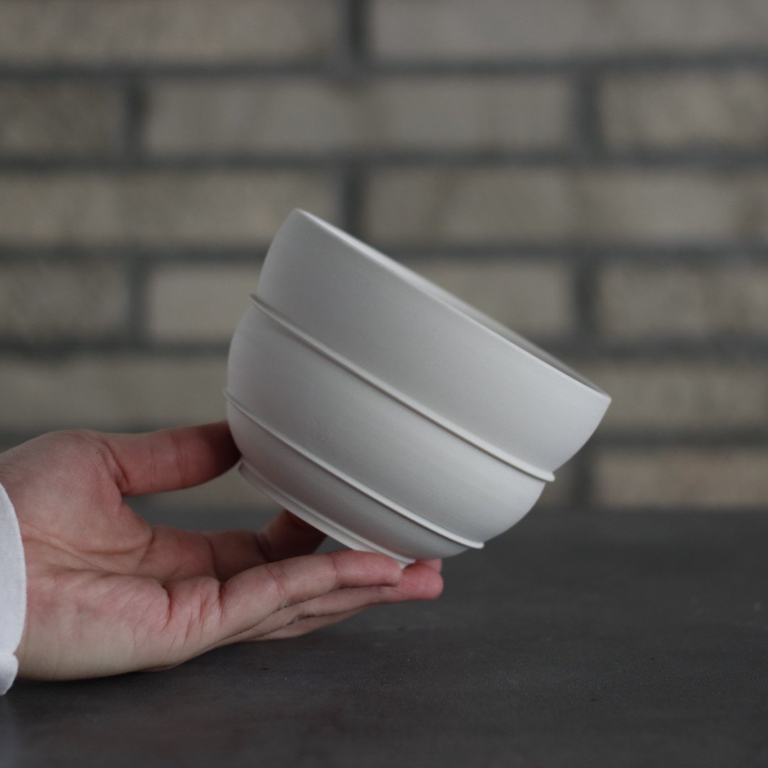 takero pot / 白 (4号) no.201-18 | 芽の巣山