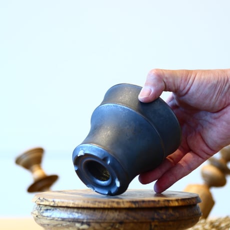 Yuta Uchida〝black rust″ / humanity pot    no514-U79