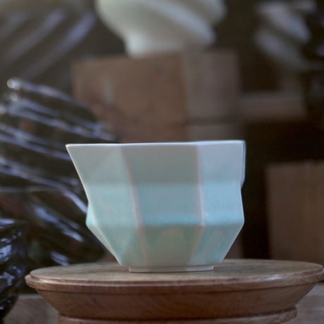 P&A ceramic ware / polygon pot 　no.108-98